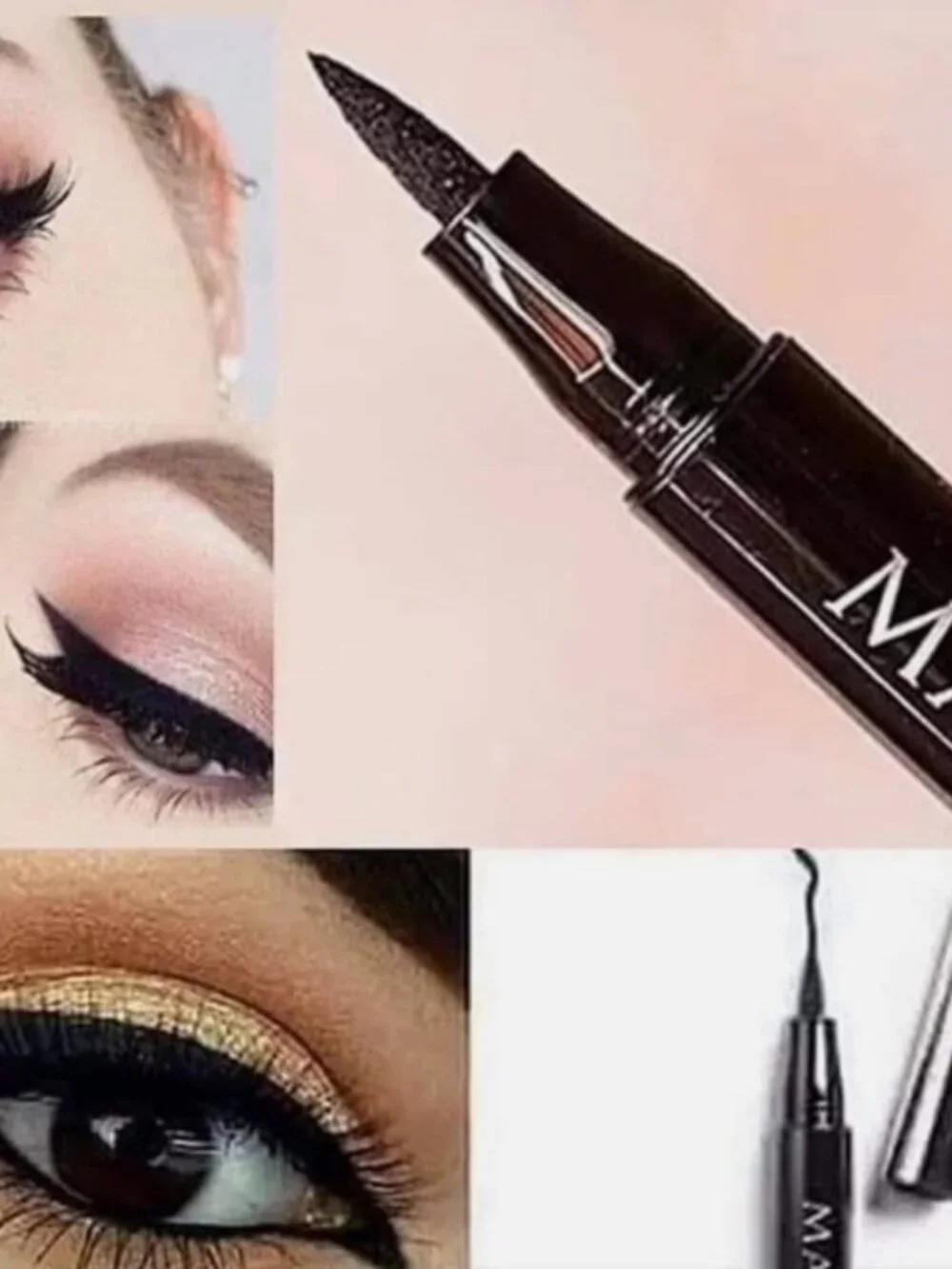 New In Box Mary Kay Liquid Eyeliner Pen MK Black #095856 NIB DISCONTINUED